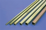 1497 1/16 X .014 SQ. BRASS TUBE (QTY 2 IN A PACK)